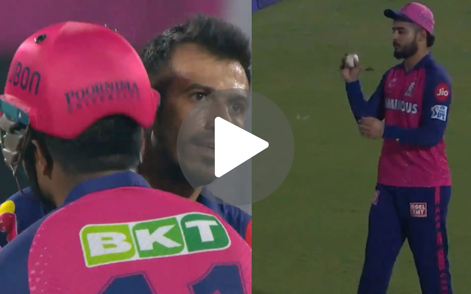 [Watch] Samson & Chahal Exchange Passionate Hug After Riyan's Savage One-Handed Catch

